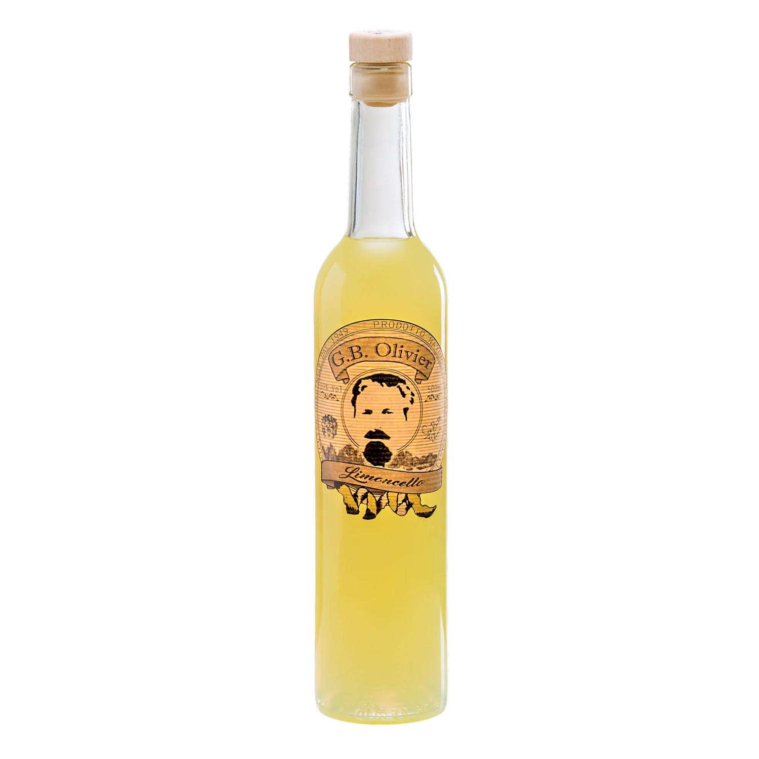 Botella_limoncello_olivier artesanal natural y premium con 30 grados de alcohol