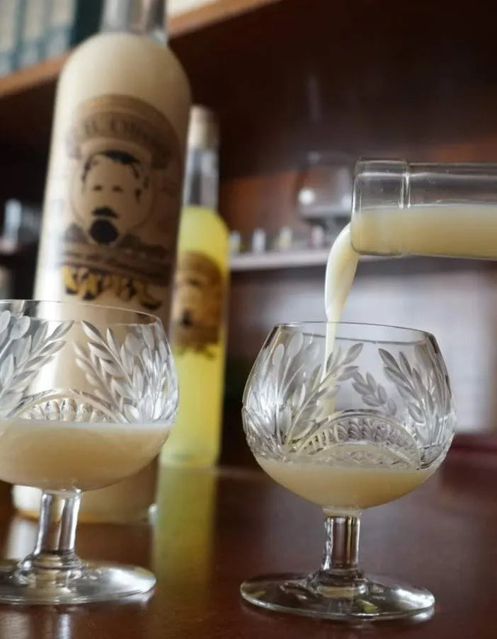 Crema Limoncello Olivier servido en copa artesanal natural premium gourmet